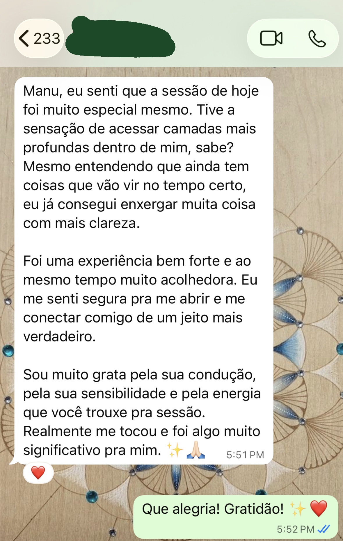 Print de avaliação de cliente da SER número 4